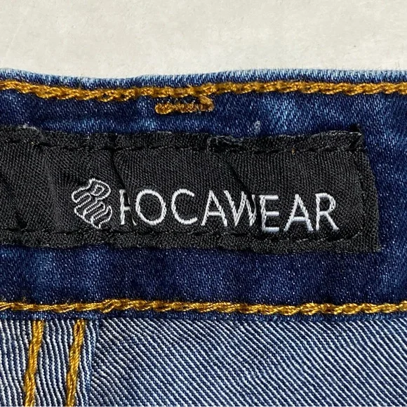 Rocawear Dark Wash Double R Denim Jeans